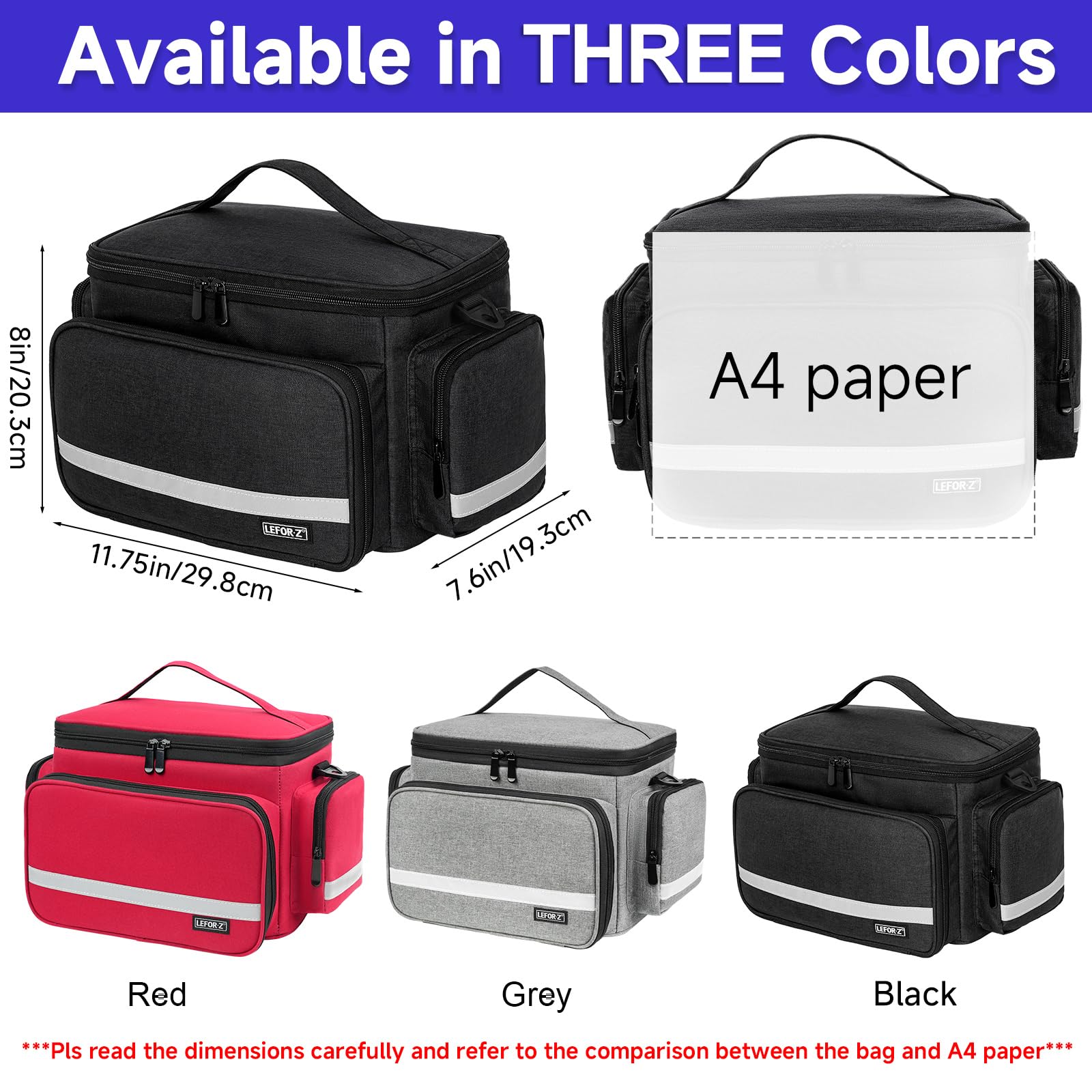 Amazon.com : LEFOR·Z Small Medical Bag,First Aid Bag Empty,Home